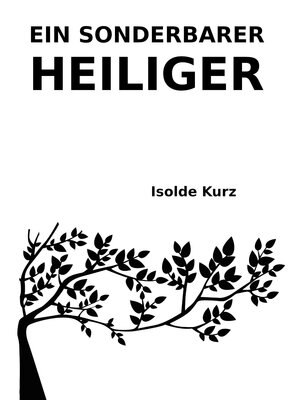 cover image of Ein sonderbarer Heiliger
